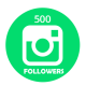500 followers
