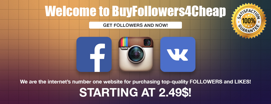 buy followers 4 cheap