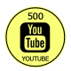 500 Youtube views