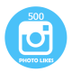 500 instagram likes