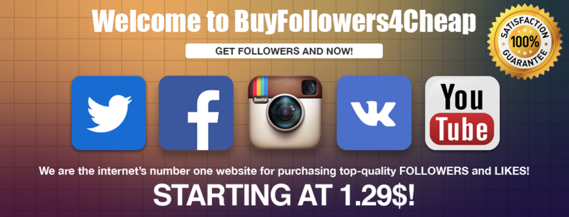 Buy instagram followers cheap